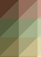 Fototapeta premium Abstract color Low-Polygones Generative Art background illustration