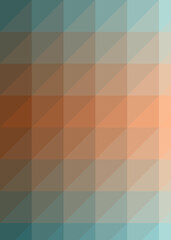 Obraz premium Abstract color Low-Polygones Generative Art background illustration