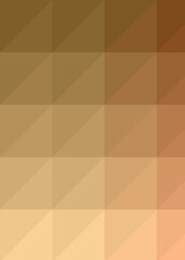 Obraz premium Abstract color Low-Polygones Generative Art background illustration