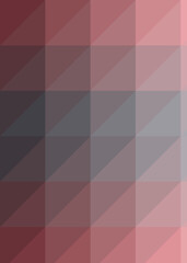 Obraz premium Abstract color Low-Polygones Generative Art background illustration