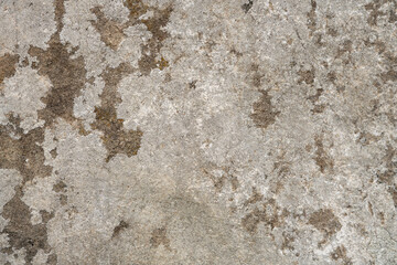 Aged background from natural stone covered with moss. Remains of the Tustan fortress. Carpathians. Ukraine.