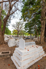 Cementerio ingles en la ciudad de Banjul en Gambia