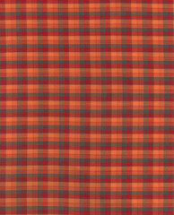 red and orange checkered pattern