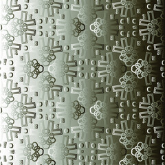  Pattern with a black-and-white gradient . Abstract metallic background
