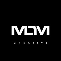 MDM Letter Initial Logo Design Template Vector Illustration