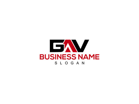 Letter GAV Logo Design For All Kind Of Use