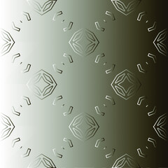 Pattern with a black-and-white gradient . Abstract metallic background 