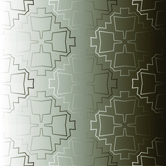 Pattern with a black-and-white gradient . Abstract metallic background 