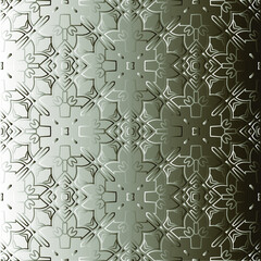  Pattern with a black-and-white gradient . Abstract metallic background 