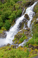 Norway - Jostedalsbreen National Park - Waterfall