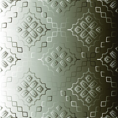  Pattern with a black-and-white gradient . Abstract metallic background 
