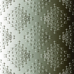  Pattern with a black-and-white gradient . Abstract metallic background 