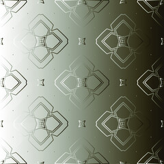  Pattern with a black-and-white gradient . Abstract metallic background 