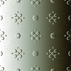  Pattern with a black-and-white gradient . Abstract metallic background 