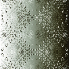  Pattern with a black-and-white gradient . Abstract metallic background 