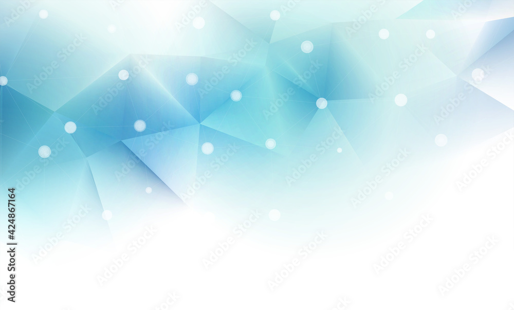 Poster abstract geometric background with transparent triangles. vector illustration. brochure design