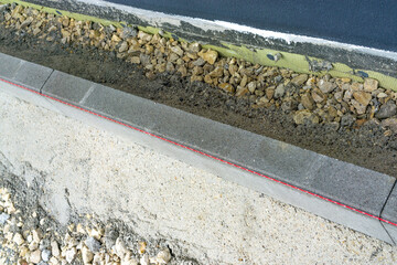 Randsteine betonieren 