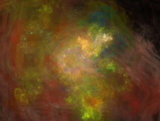 Imaginatory fractal background generated Image