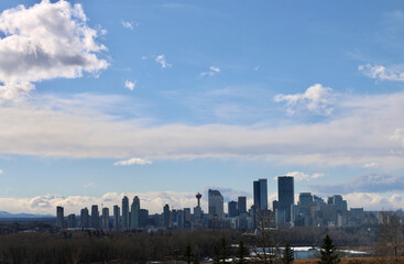 Calgary skyline , south view