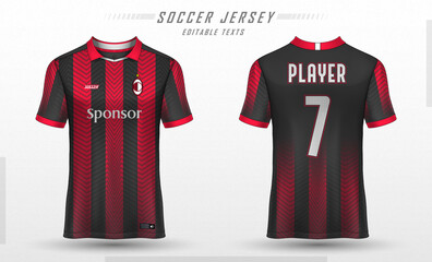 Soccer jersey template sport t shirt design