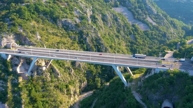 Highway bridge at Rijeka, Croatia