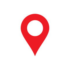 Location pin icon vector Illustration. navigation icon. search map icon. location place. Map pointer icon. GPS location symbol.	