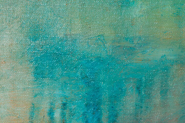abstract creative background: multicolored blurred spots of colored primer when toning the canvas,...