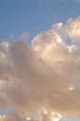 blue sky with clouds
