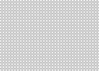 Patrón de figuras geométricas en color gris y fondo blanco