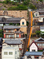 両城の200階段からの展望