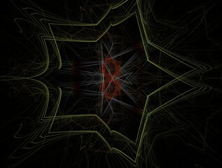 Imaginatory fractal background generated Image