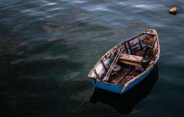 old fishing boat