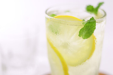 glass of lemonade