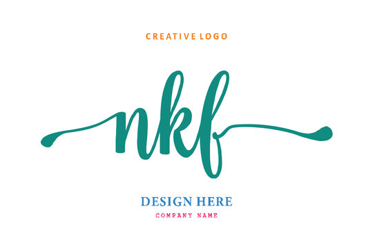 NKF lettering logo is simple, easy to understand and authoritative