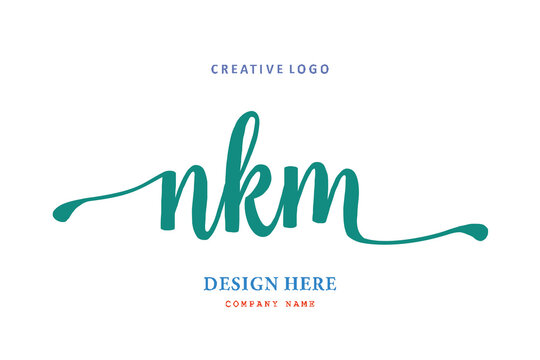NKM lettering logo is simple, easy to understand and authoritative