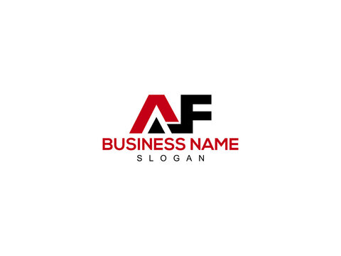 AF Logo design, af letter logo For New Business