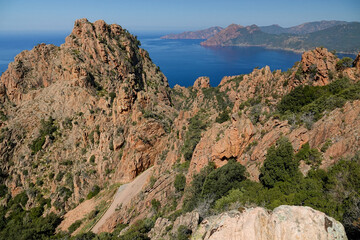 Les Calanques de Piana en Corse