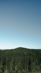 Karelia. Russia. View from the mountain Heidenvuori