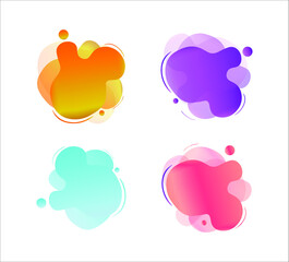 fluid background vector illustration
