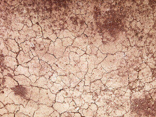 The ground has cracks in the top view for the background