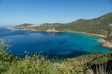 Baie de Menasina, en Corse