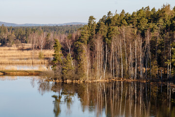 Ausblick von der Himmelsleiter, Tirschenreuther Teichpfanne