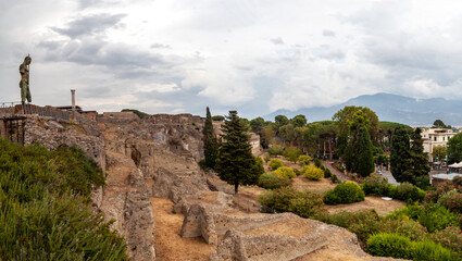 Fototapeta na wymiar Ruins of Pompeii
