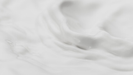 Obraz premium Milky abstract wavy background
