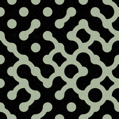 Abstract Geometric Pattern generative computational art illustration