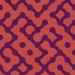 Abstract Geometric Pattern generative computational art illustration