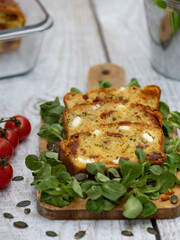 cake tomates séchées