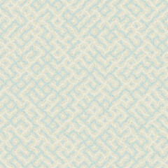 Fototapeta premium Abstract Geometric Pattern generative computational art illustration