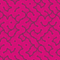 Abstract Geometric Pattern generative computational art illustration