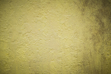 Yellow moss on a gray wall. Background wall, Moss texture